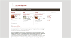 Desktop Screenshot of calabria.cucinaregionale.net