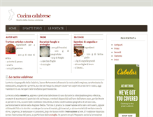 Tablet Screenshot of calabria.cucinaregionale.net